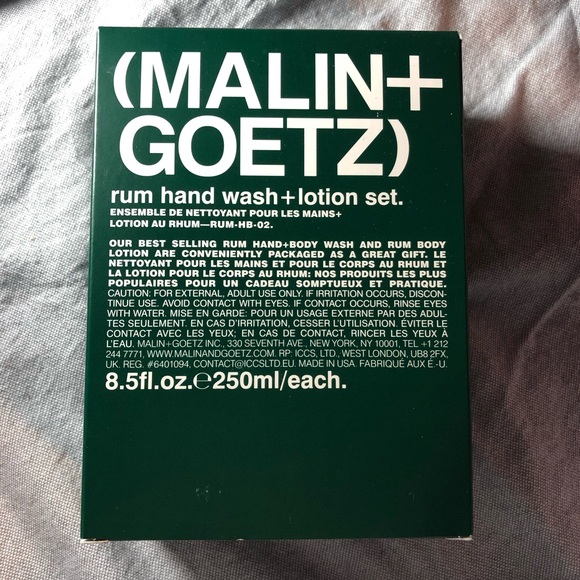 MALIN + GOETZ New Rum Hand Wash and Lotion Set - Picture 3 of 4
